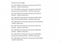 Рессора передняя Интернешнл 3000-8000.