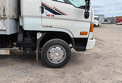 Комплект усиления передних рессор для Hyundai HD 78. Подходит так же для HD 65-72.